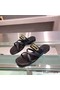 Hermes Claire Sandals In Black Calfskin Replica