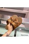 Hermes Claire Sandals In Brown Calfskin Replica