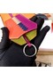 Hermes Clochette Cles Grand Tressage Charm In Orange/Purple Replica