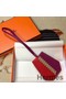Hermes Clochette Cles Grand Tressage Charm In Red/Purple Replica