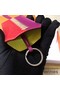 Hermes Clochette Cles Grand Tressage Charm In Red/Purple Replica