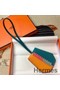 Hermes Clochette Cles Grand Tressage Charm In Yellow/Turquoise Replica