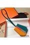 Hermes Clochette Cles Grand Tressage Charm In Yellow/Turquoise Replica