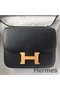 Hermes Constance 1-18 Mirror Bag In Black Epsom Calfskin Replica