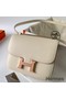 Hermes Constance 1-18 Mirror Bag In Craie Epsom Calfskin Replica