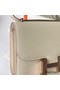 Hermes Constance 1-18 Mirror Bag In Craie Epsom Calfskin Replica