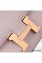 Hermes Constance 1-18 Mirror Bag In Mauve Pale Chevre Mysore Leather Replica