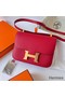 Hermes Constance 1-24 Mirror Bag In Red Epsom Calfskin Replica