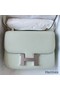 Hermes Constance 1-24 Mirror Bag In Vert Fizz Epsom Calfskin Replica