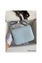 Hermes Constance 18 Handmade Bag In Blue Brume Epsom Calfskin Replica