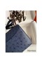 Hermes Constance 18 Handmade Bag In Blue Iris Ostrich Leather Replica