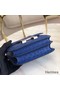 Hermes Constance 18 Handmade Bag In Blue Ostrich Leather Replica