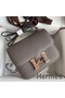 Hermes Constance 18 Handmade Bag In Etain Epsom Calfskin Replica