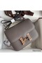 Hermes Constance 18 Handmade Bag In Etain Epsom Calfskin Replica