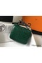 Hermes Constance 18 Handmade Bag In Green Embossed Crocodile Replica