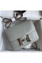 Hermes Constance 18 Handmade Bag In Grey Matte Alligator Leather Replica
