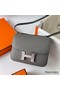 Hermes Constance 18 Handmade Bag In Gris Meyer Epsom Calfskin Replica