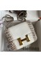 Hermes Constance 18 Handmade Bag In Himalaya Crocodile Niloticus Skin Replica