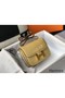 Hermes Constance 18 Handmade Bag In Jaune Poussin Embossed Crocodile Replica