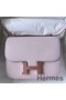 Hermes Constance 18 Handmade Bag In Mauve Pale Chevre Mysore Leather Replica