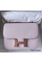 Hermes Constance 18 Handmade Bag In Mauve Pale Chevre Mysore Leather Replica