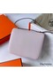 Hermes Constance 18 Handmade Bag In Mauve Pale Chevre Mysore Leather Replica