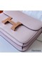 Hermes Constance 18 Handmade Bag In Mauve Pale Chevre Mysore Leather Replica