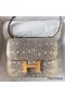 Hermes Constance 18 Handmade Bag In Natural Lizard Skin Replica