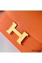 Hermes Constance 18 Handmade Bag In Orange Epsom Calfskin Replica