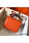 Hermes Constance 18 Handmade Bag In Orange Epsom Leather Replica