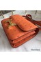 Hermes Constance 18 Handmade Bag In Orange Ostrich Leather Replica