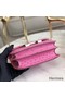Hermes Constance 18 Handmade Bag In Pink Ostrich Leather Replica