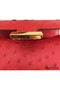 Hermes Constance 18 Handmade Bag In Red Ostrich Leather Replica