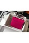 Hermes Constance 18 Handmade Bag In Rose Red Embossed Crocodile Replica