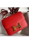 Hermes Constance 18 Handmade Bag In Rouge Coeur Epsom Calfski Replica