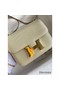 Hermes Constance 18 Handmade Bag In Vanille Matte Alligator Leather Replica