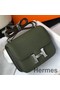 Hermes Constance 18 Handmade Bag In Vert Olive Epsom Leather Replica