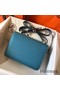 Hermes Constance 24 Handmade Bag In Blue Jean Epsom Leather Replica