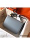 Hermes Constance 24 Handmade Bag In Blue Lin Epsom Leather Replica