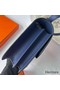 Hermes Constance 24 Handmade Bag In Blue Saphir Epsom Calfskin Replica
