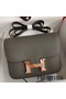 Hermes Constance 24 Handmade Bag In Etain Epsom Calfskin Replica