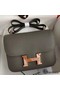Hermes Constance 24 Handmade Bag In Etain Epsom Calfskin Replica
