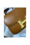 Hermes Constance 24 Handmade Bag In Gold Barenia Calfskin Replica