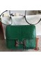 Hermes Constance 24 Handmade Bag In Green Niloticus Crocodile Replica