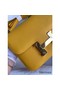 Hermes Constance 24 Handmade Bag In Jaune Ambre Epsom Calfskin Replica