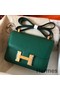 Hermes Constance 24 Handmade Bag In Malachite Epsom Leather Replica