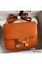 Hermes Constance 24 Handmade Bag In Orange Epsom Calfskin Replica