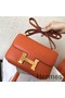 Hermes Constance 24 Handmade Bag In Orange Epsom Leather Replica