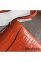 Hermes Constance 24 Handmade Bag In Orange Niloticus Crocodile Replica