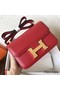 Hermes Constance 24 Handmade Bag In Red Epsom Leather Replica